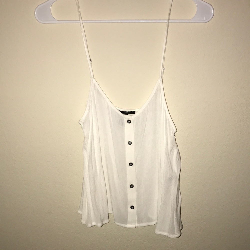 White tank top